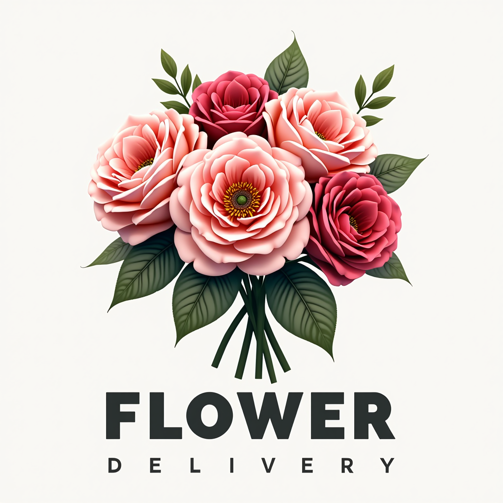 Blumenverschickende Logo - Premium Blumenversand Deutschland